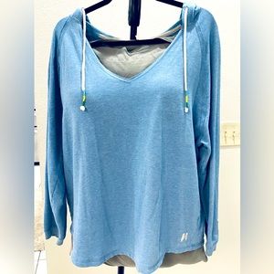 Victoria’s Secret Angel Hoodie Blue Size Medium